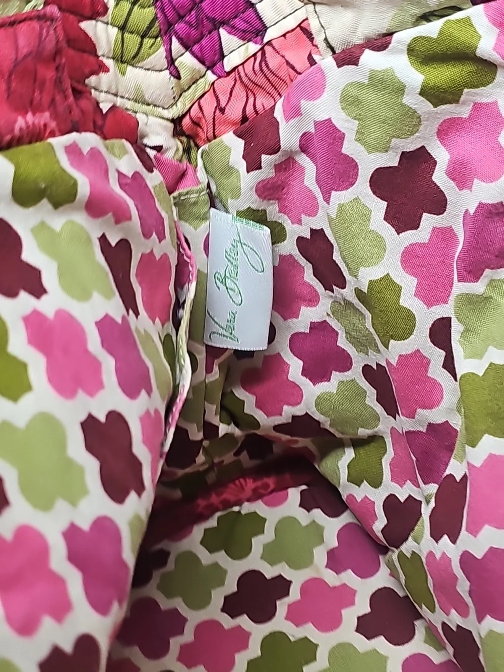 Vera Bradley quilted floral